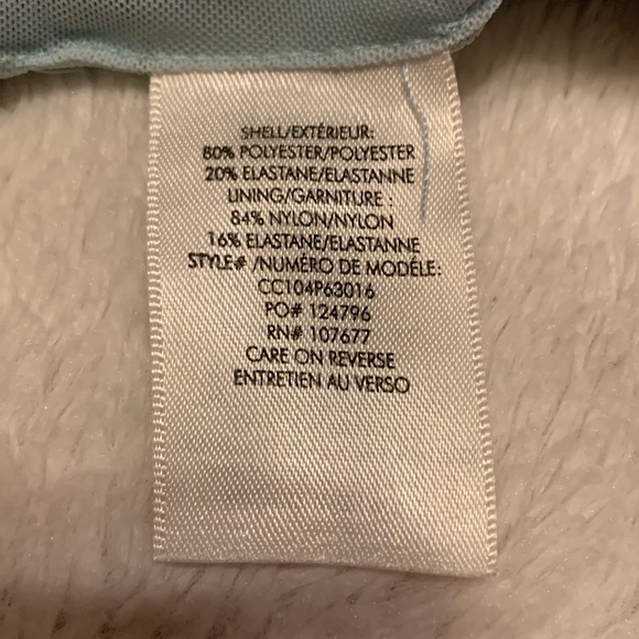 Alice + Olivia NWT Penny Scoop Crop Top Blue Floral Size Small - Picture 11 of 13